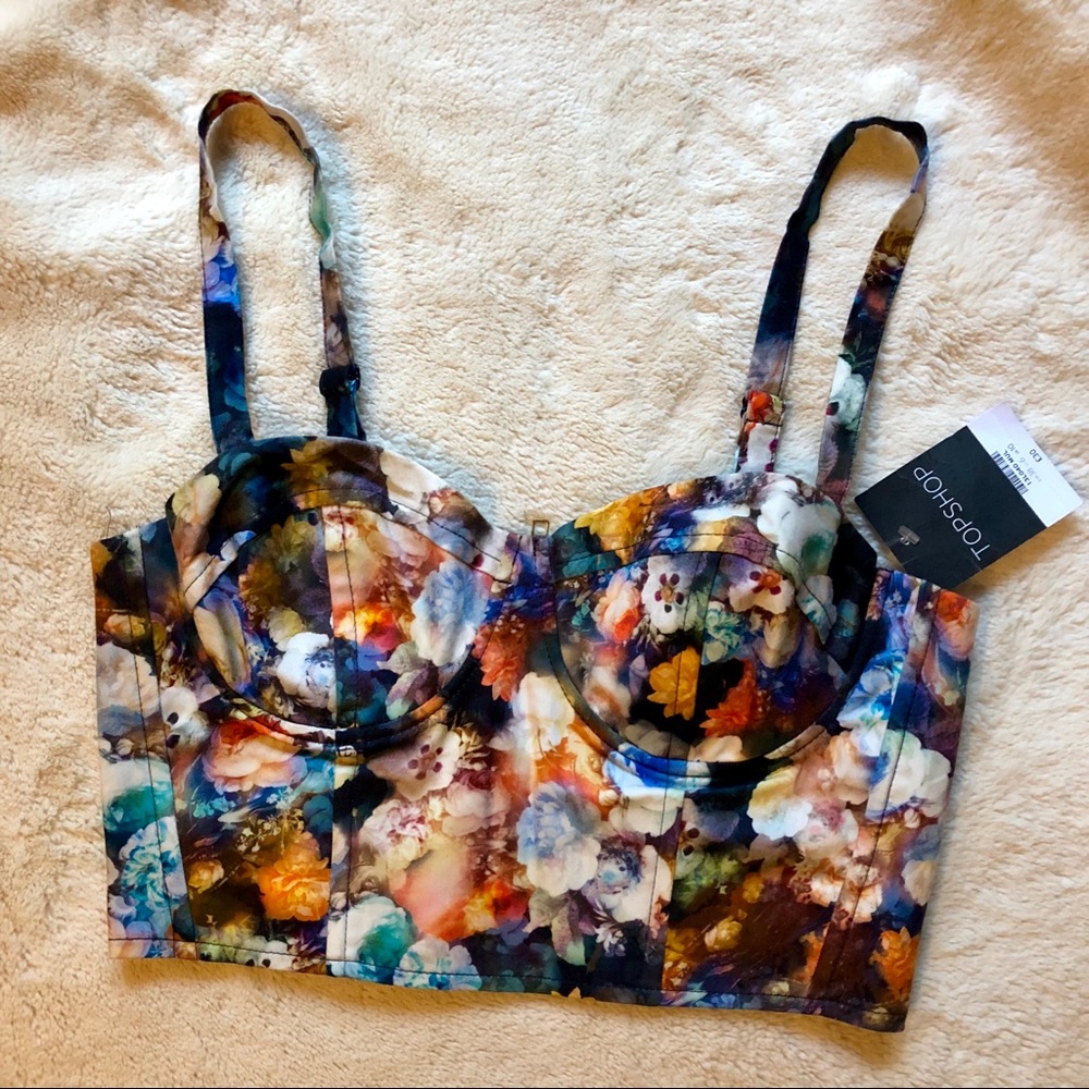Topshop bustier